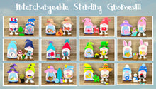 Standing Tall Gnomes Interchangeable
